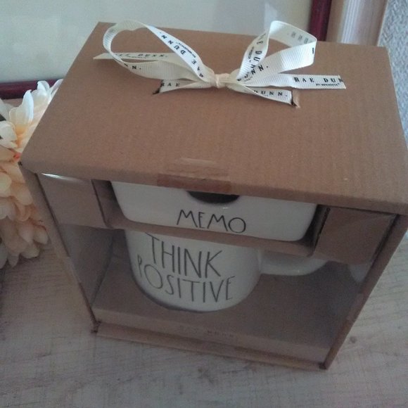 BNIB RAE DUNN Mug and Memo Holder Set - Picture 3 of 7